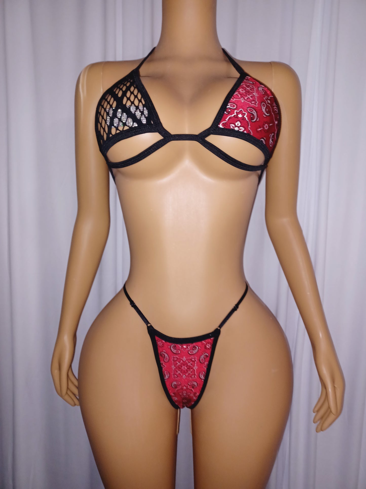 Red Banana Adjustable G-string Set