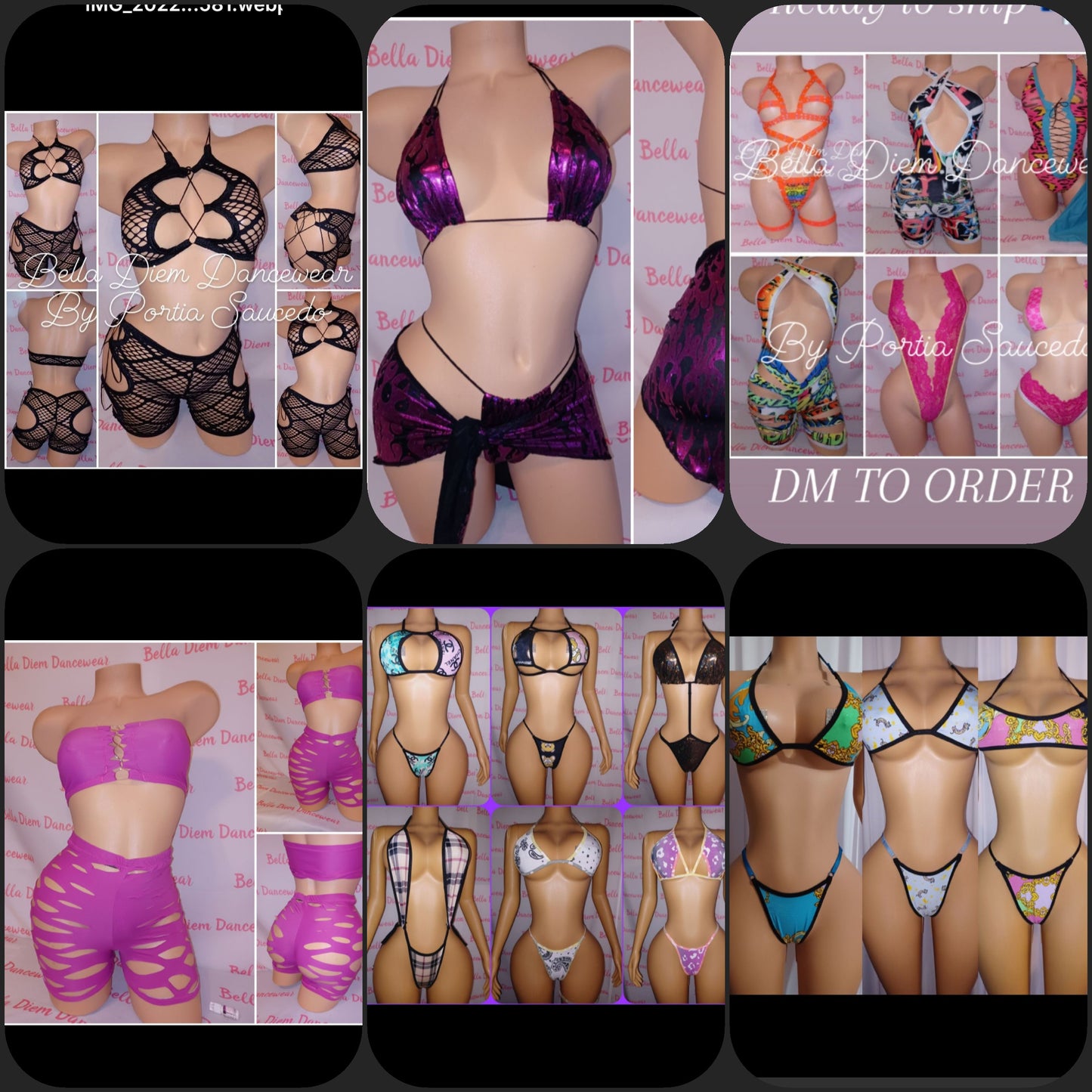 Variety wholesale package 10 Dancer Outfits