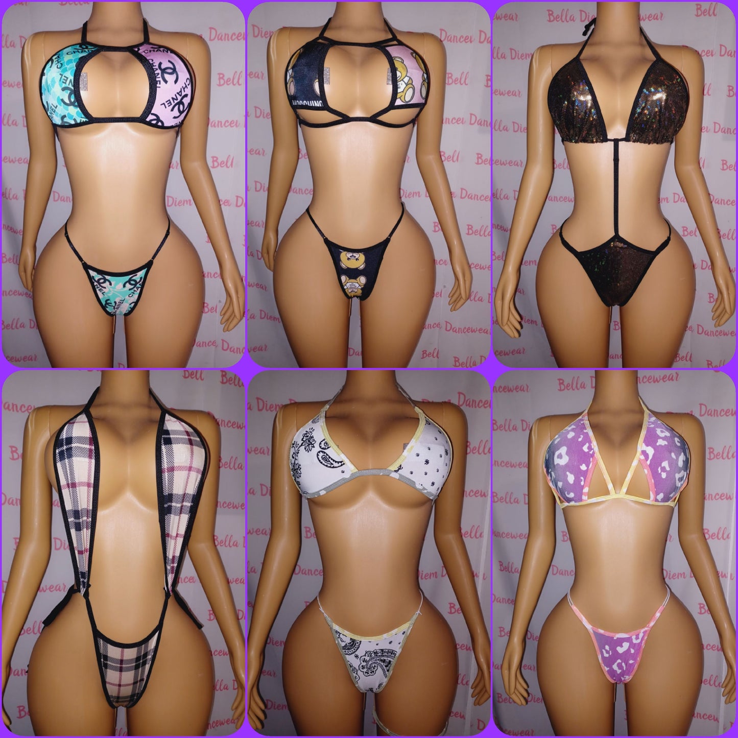 100 thong outfits Wholesale Package