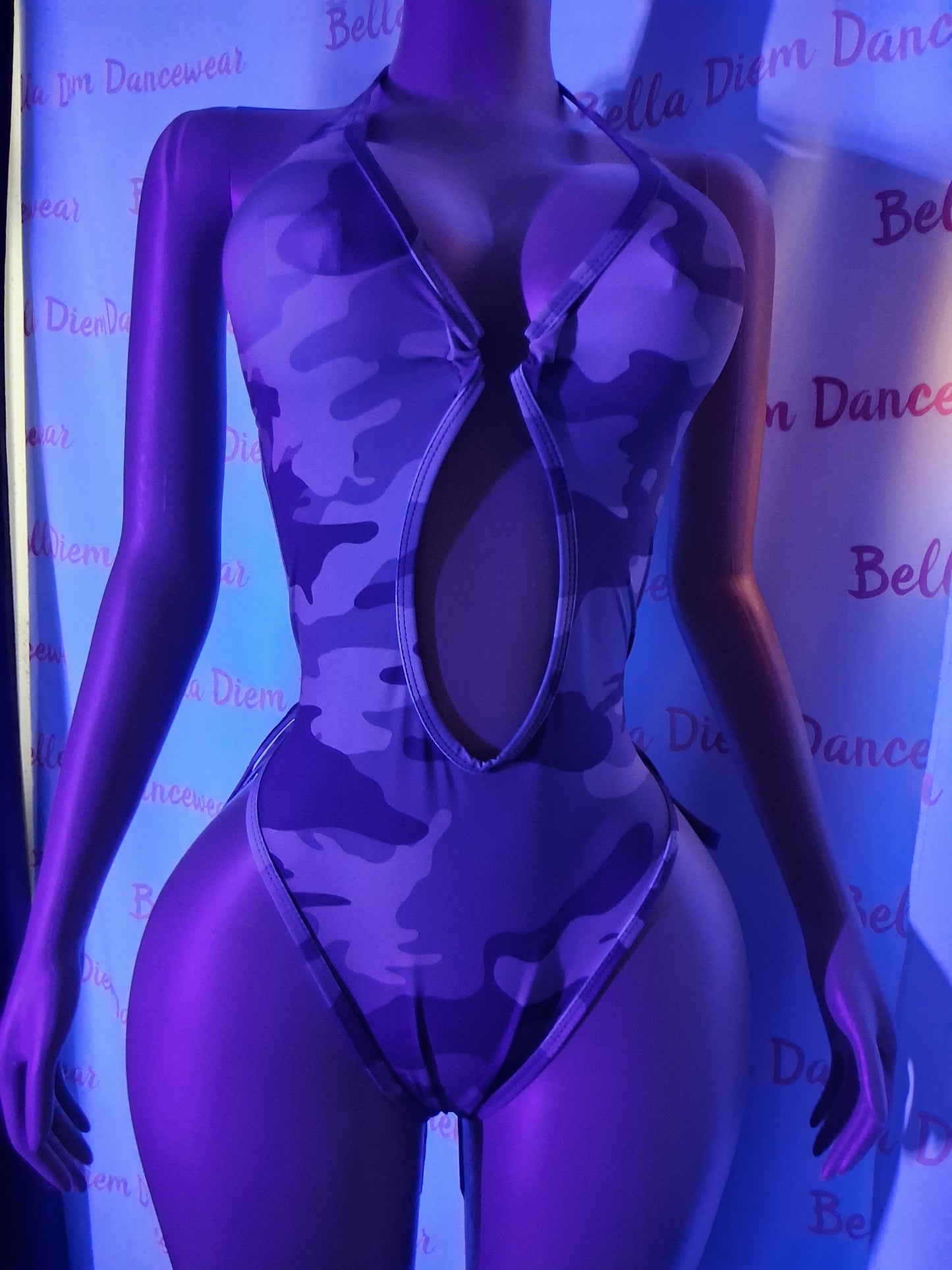 Camouflage Bodysuit size OSFM