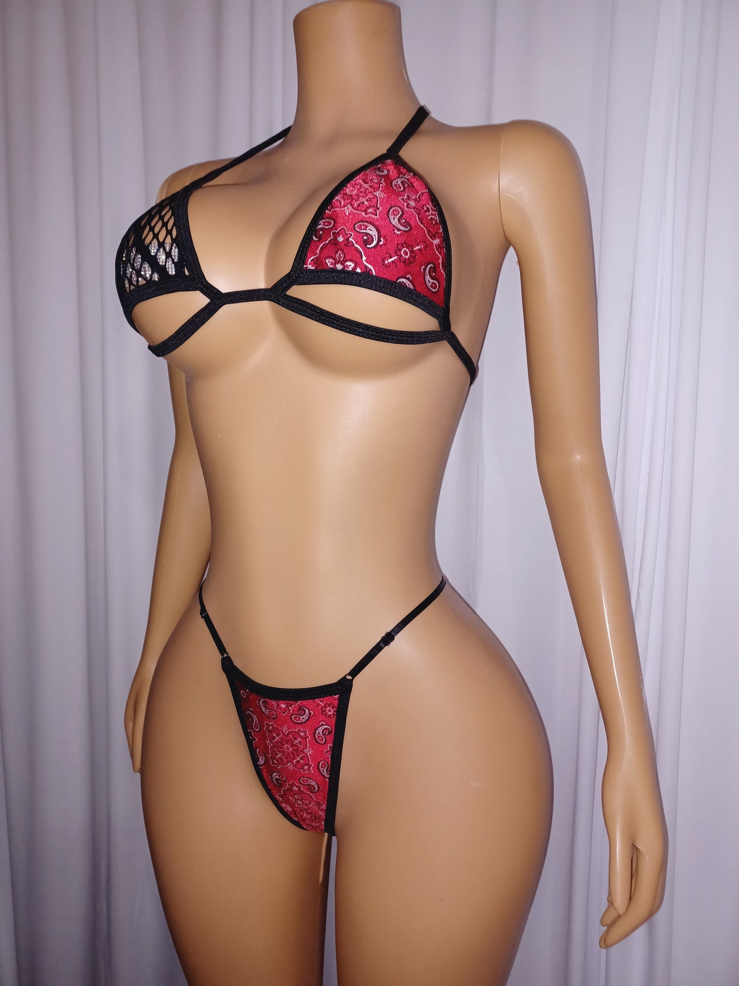 Red Banana Adjustable G-string Set