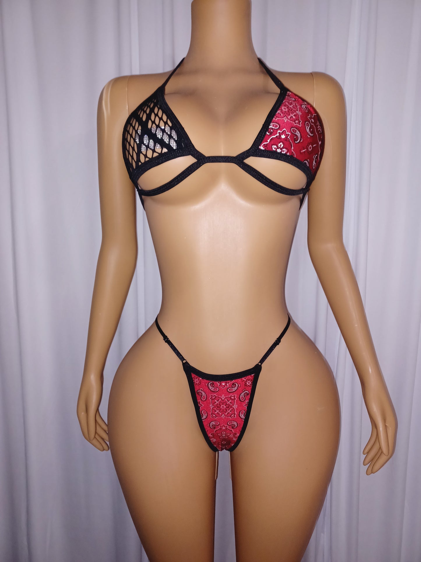 Red Banana Adjustable G-string Set
