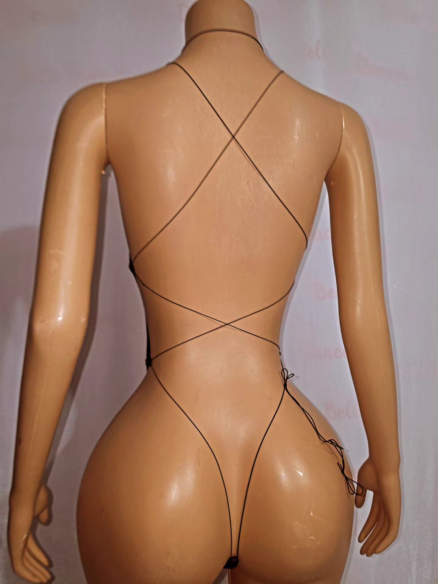 Butterfly Print Cutout Bodysuit