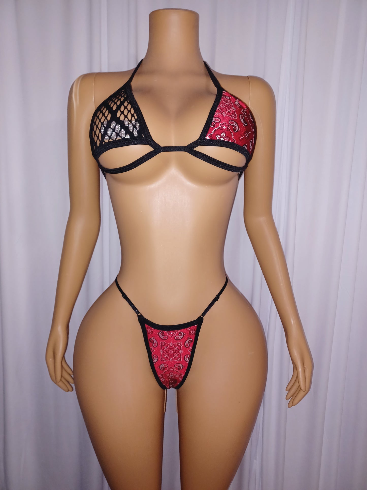 Red Banana Adjustable G-string Set