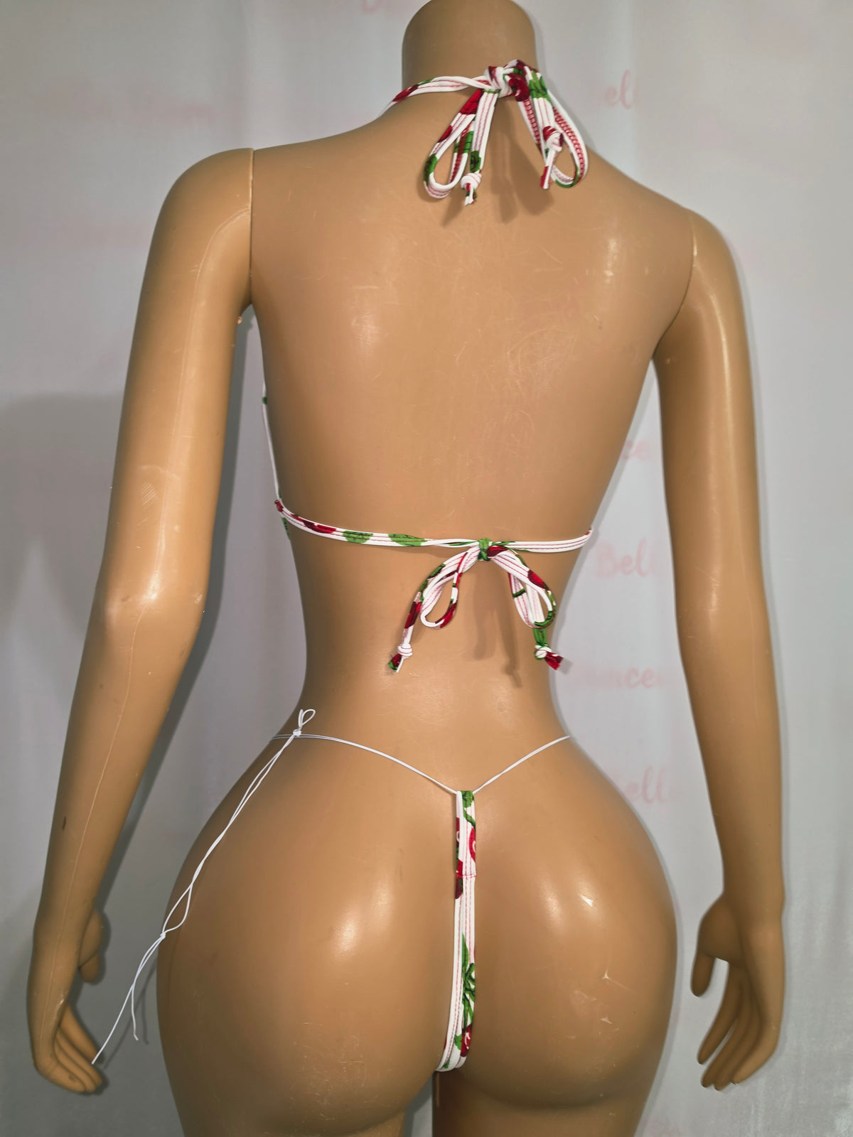 Cherry Print Cutout Bodysuit