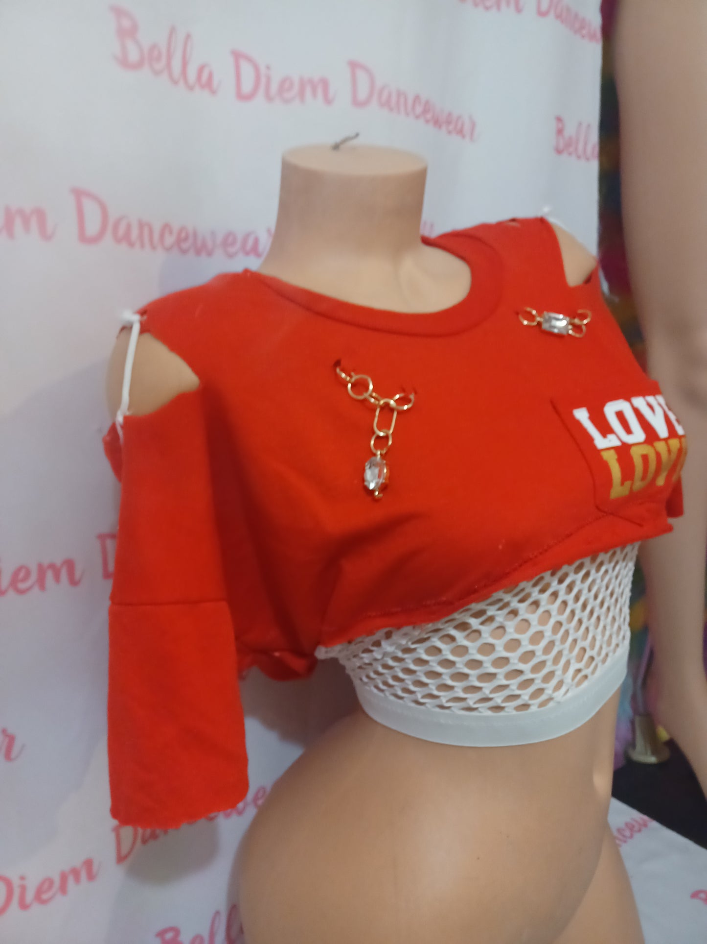 Red love T shirt