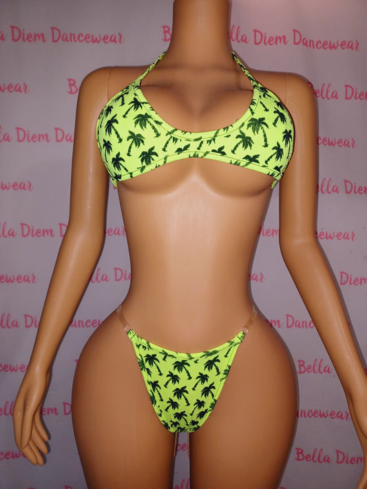 NEON Palm 2 Piece Clear strap size small