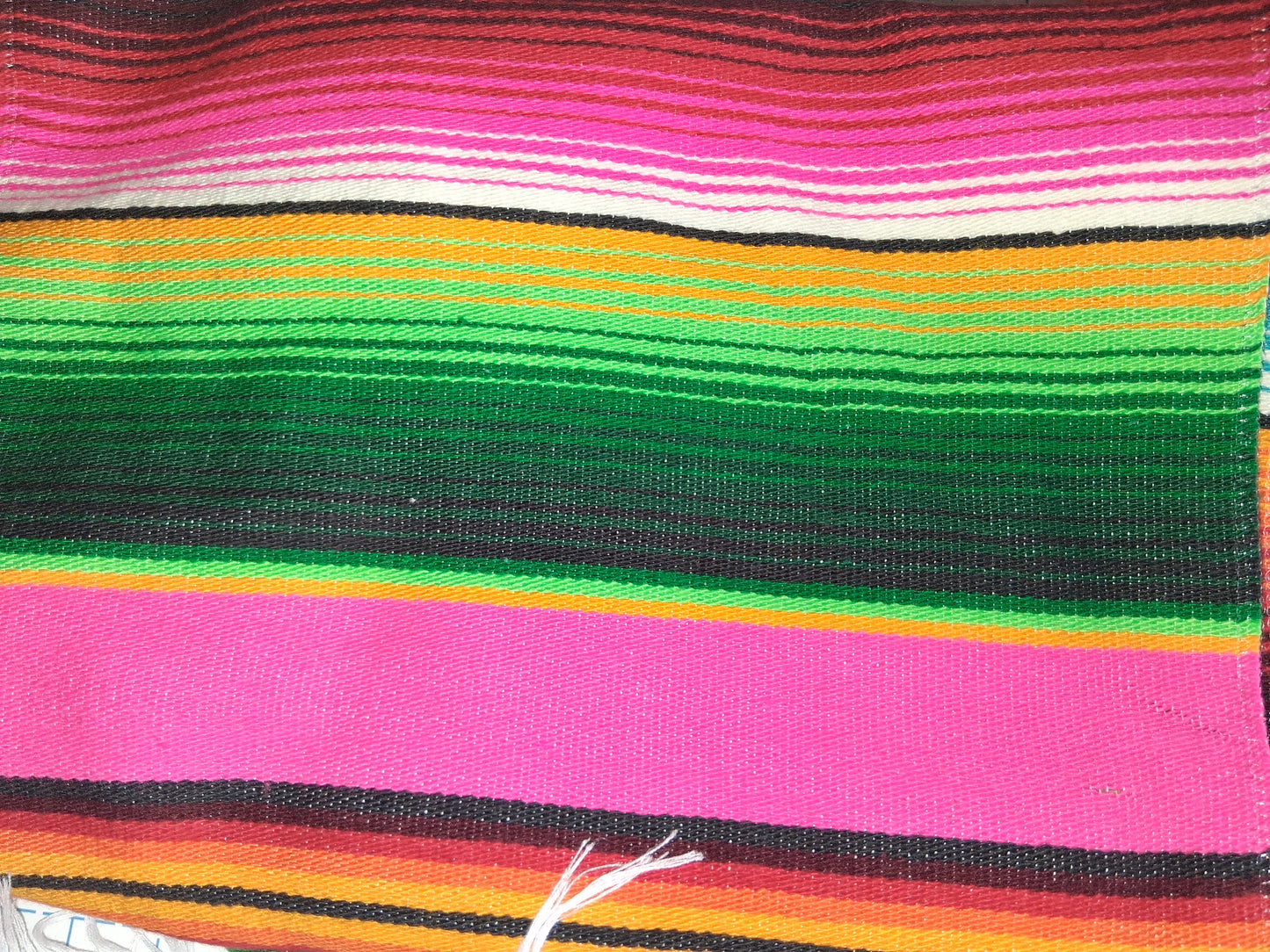 7ft Vibrant Serape Blanket Fishing Rod Cover