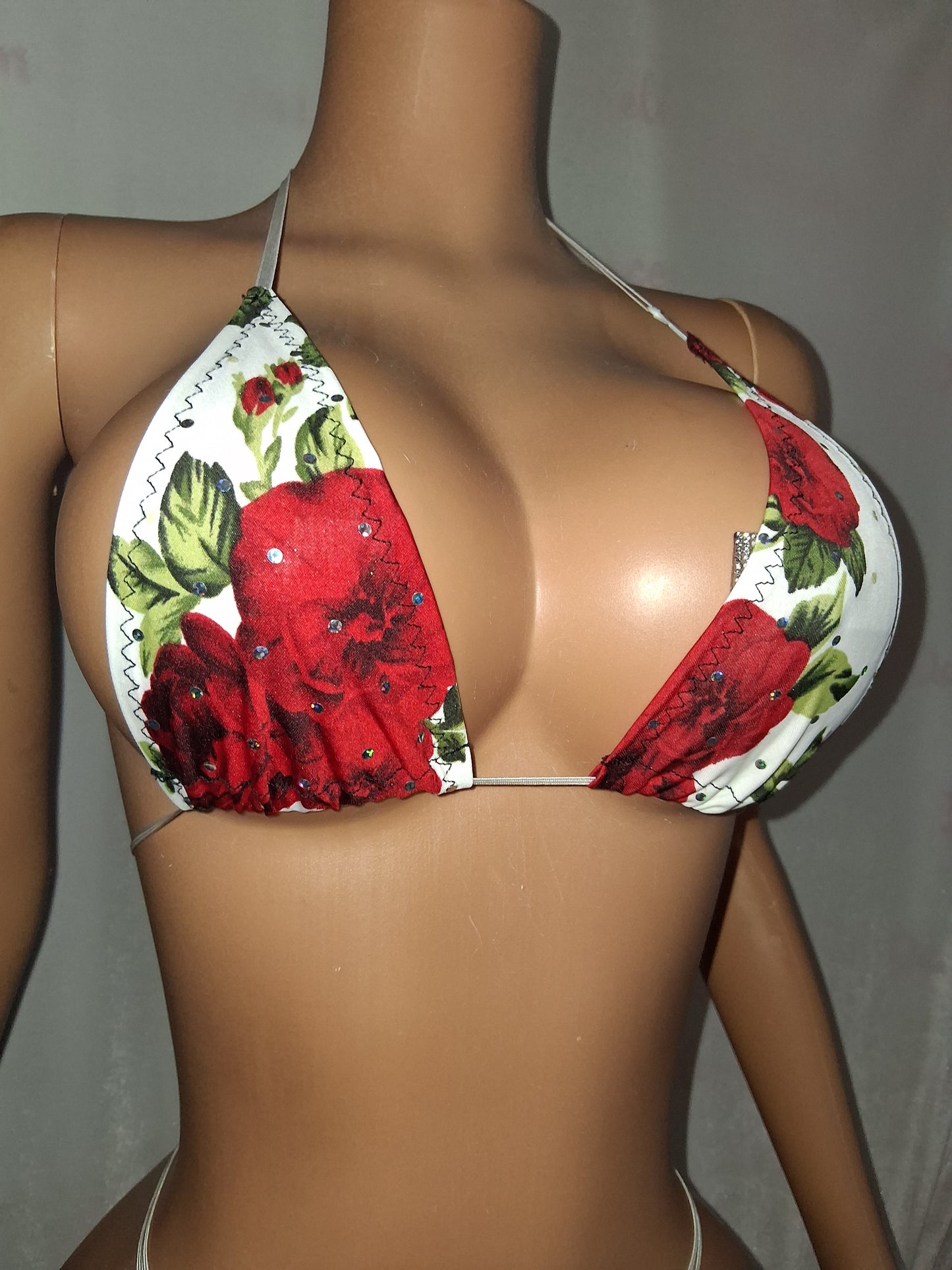 Rose Print Thong Sets 2 sizes