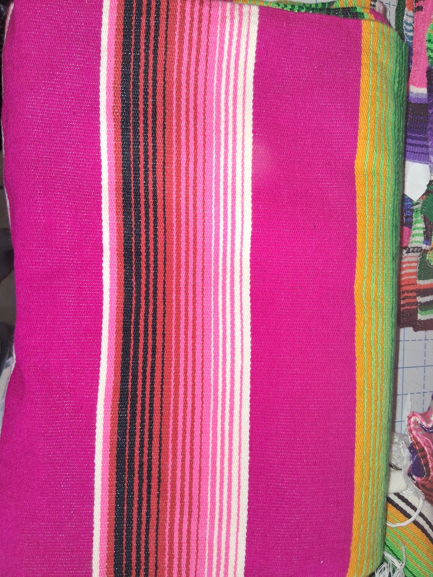7ft Vibrant Serape Blanket Fishing Rod Cover
