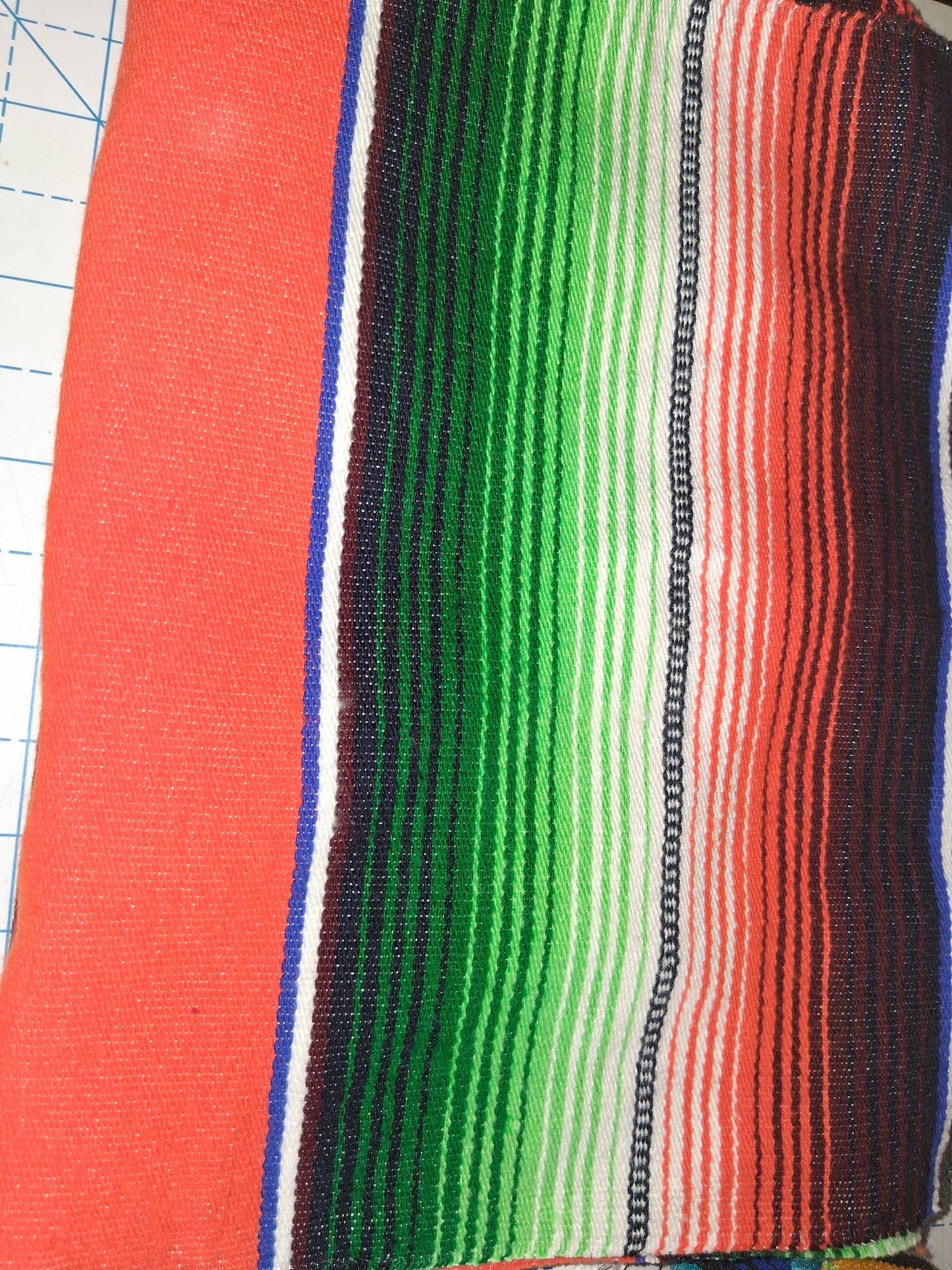 7ft Vibrant Serape Blanket Fishing Rod Cover