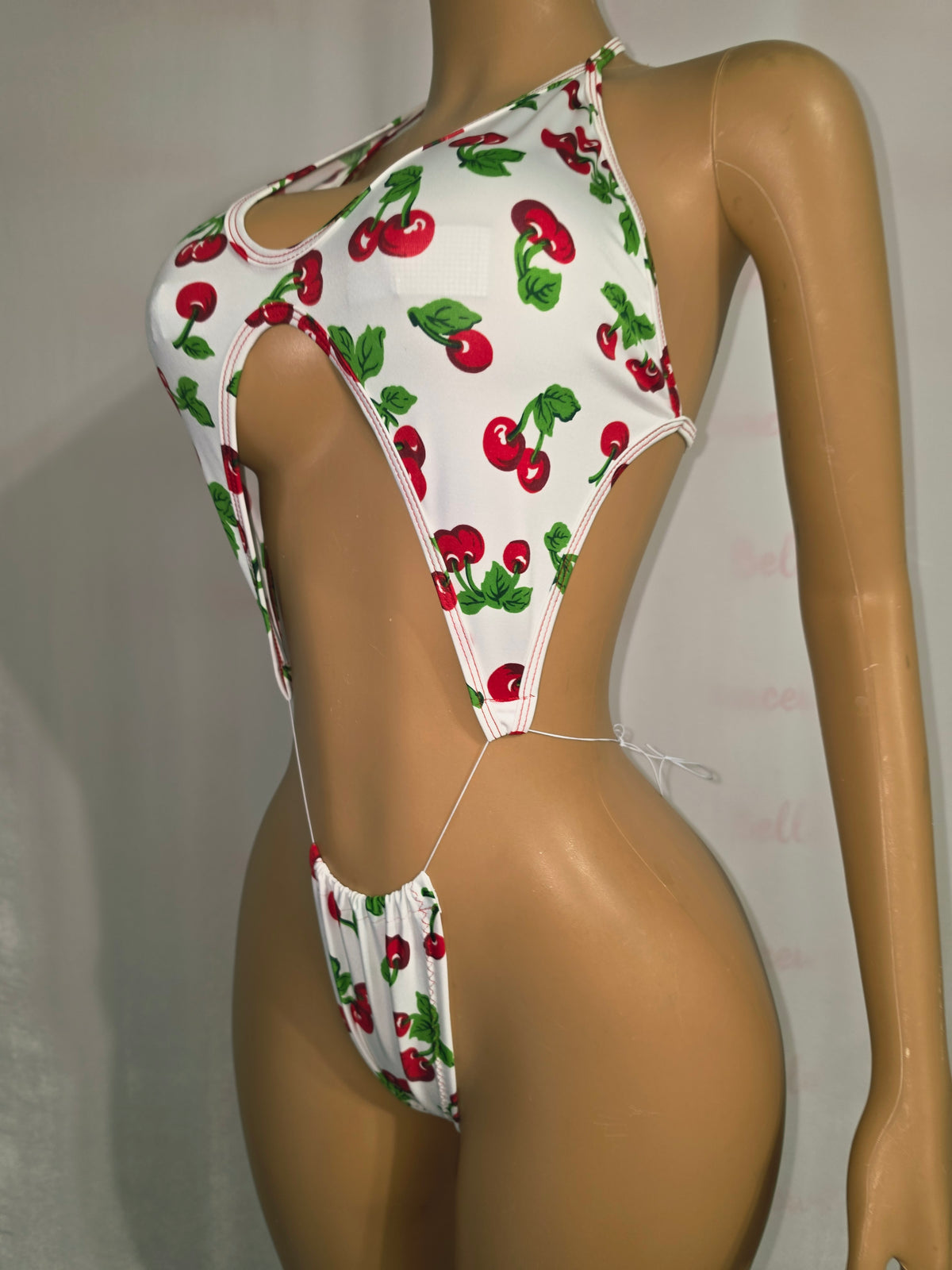 Cherry Print Sling Set Size OSFM