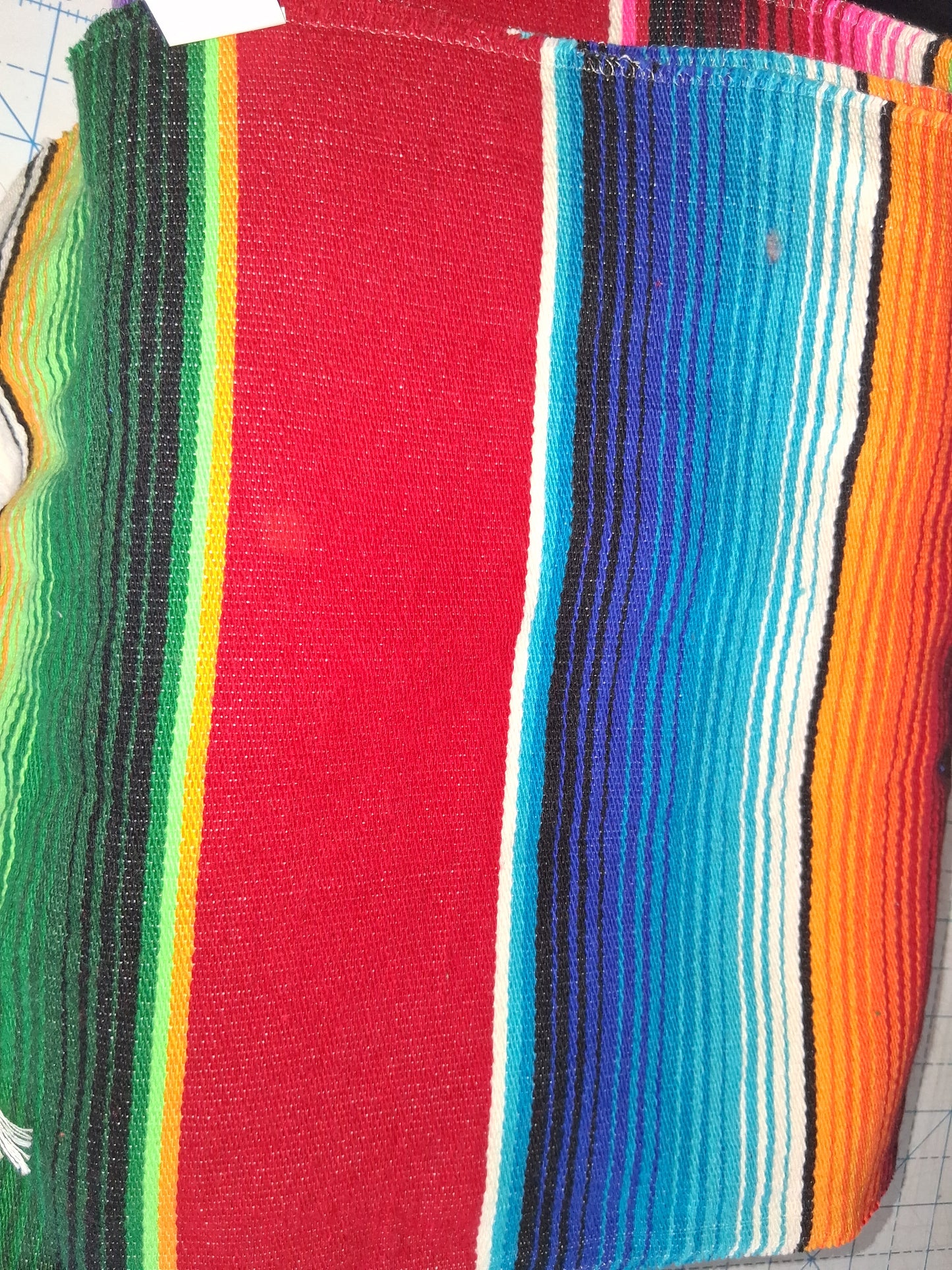 7ft Vibrant Serape Blanket Fishing Rod Cover