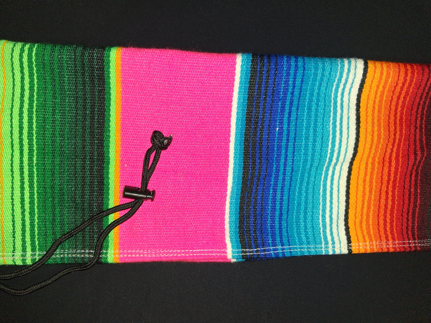 7ft Vibrant Serape Blanket Fishing Rod Cover