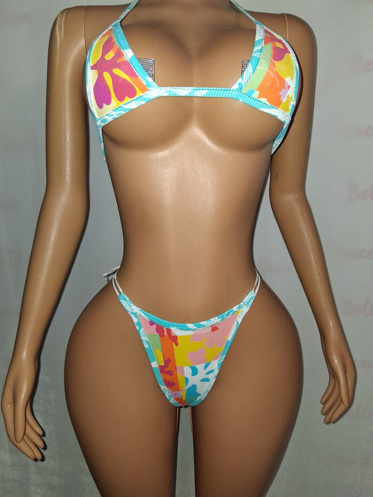 Small colorful 2-piece