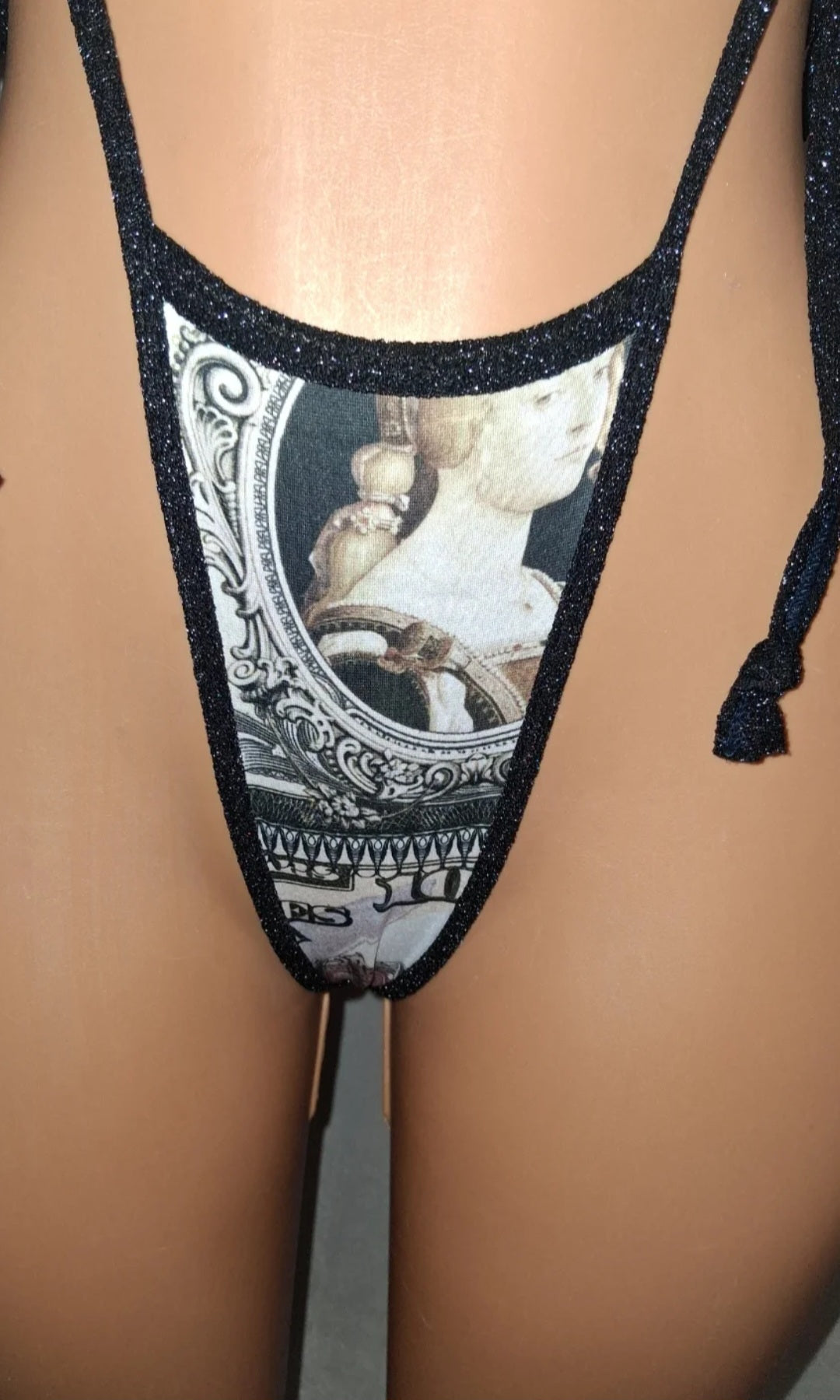 Money Print Tiny Sling