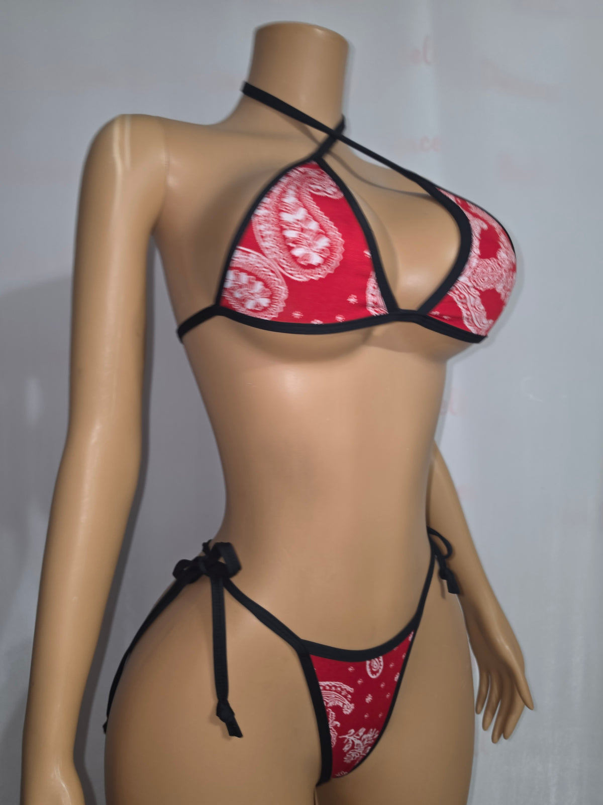 Bandana Print 2-Piece red