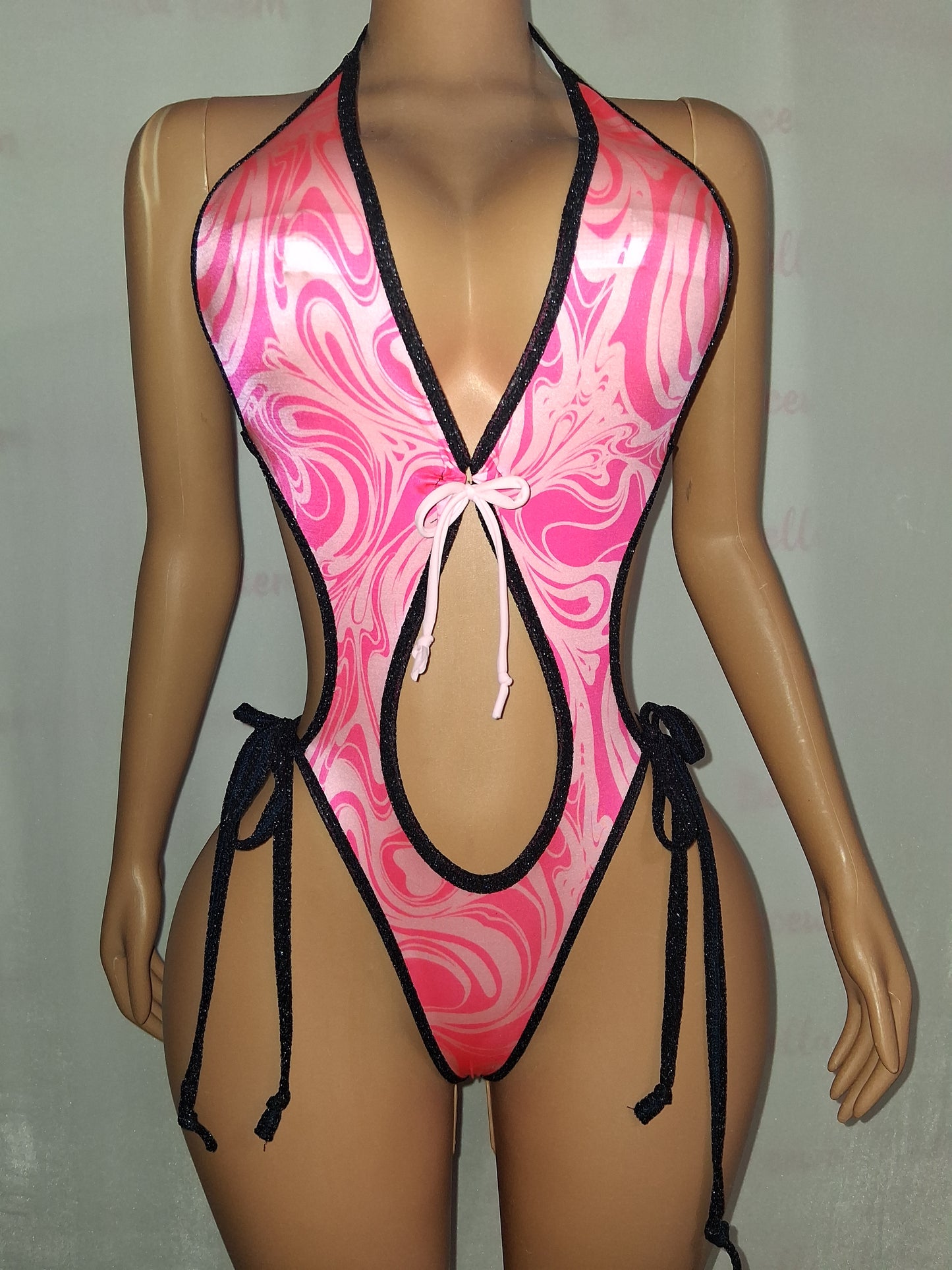 Neon Cutout Bodysuit size OSFM