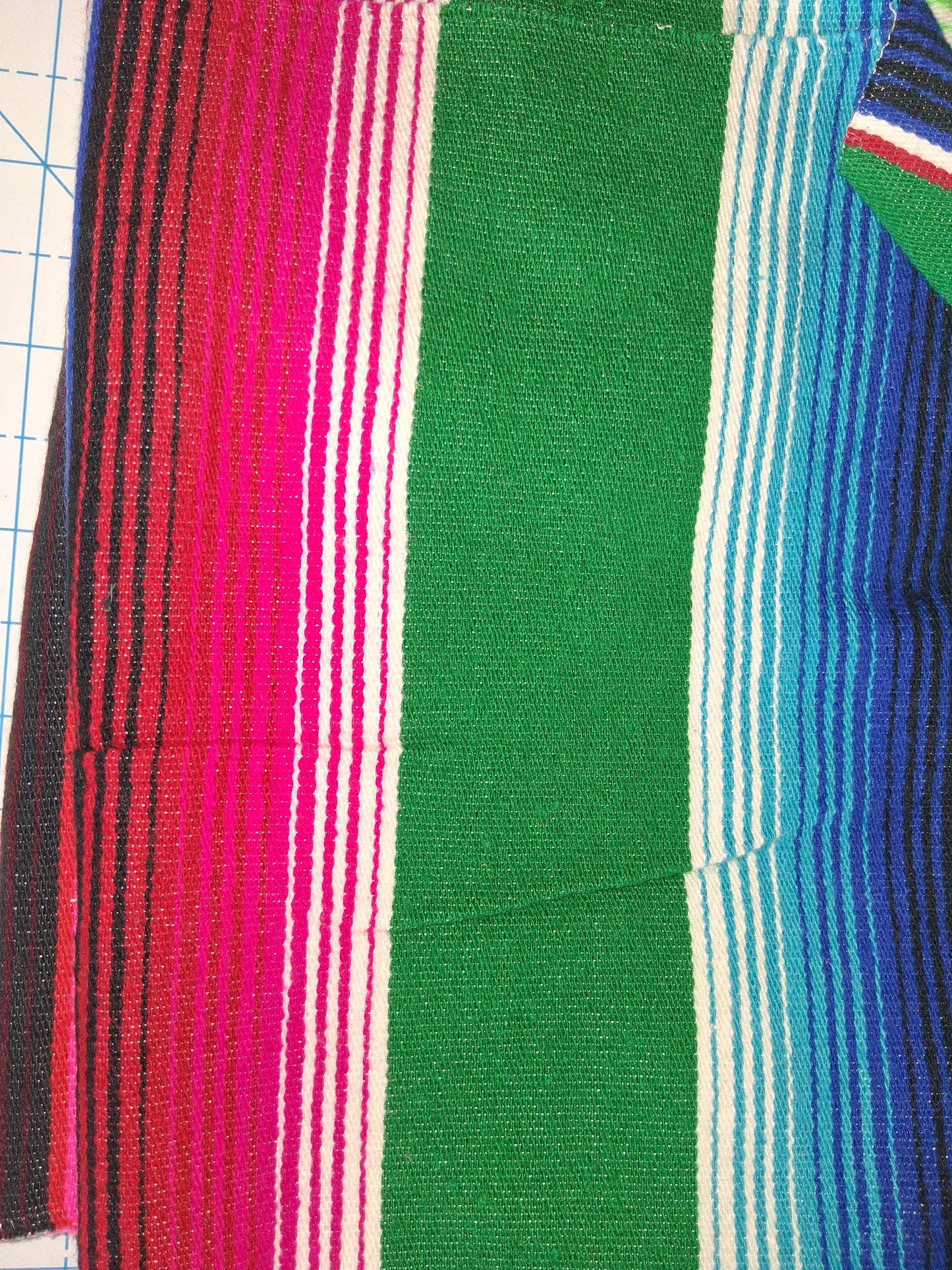 7ft Vibrant Serape Blanket Fishing Rod Cover