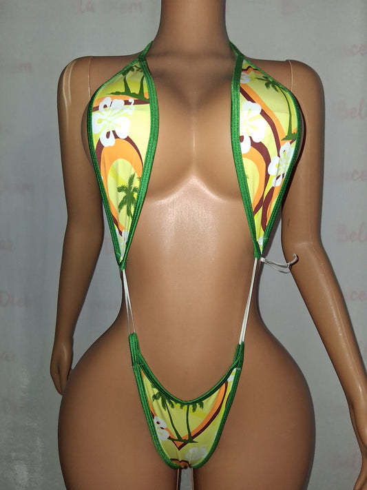 Tropical Print Sling