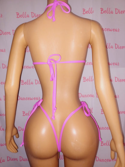 Money Print 2 piece thong set