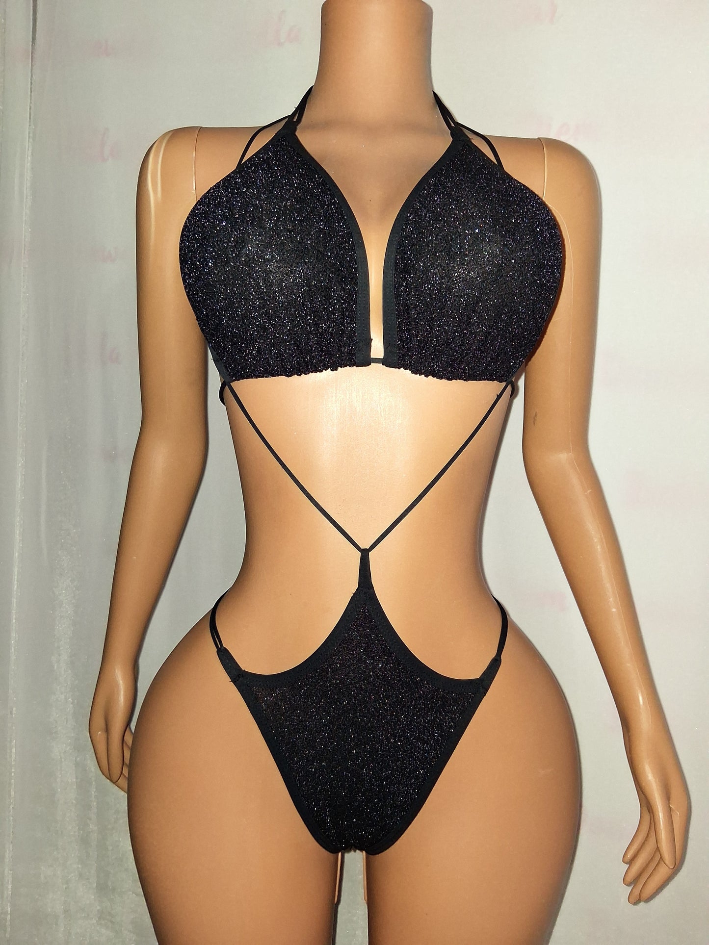 Sparkly G-String Set