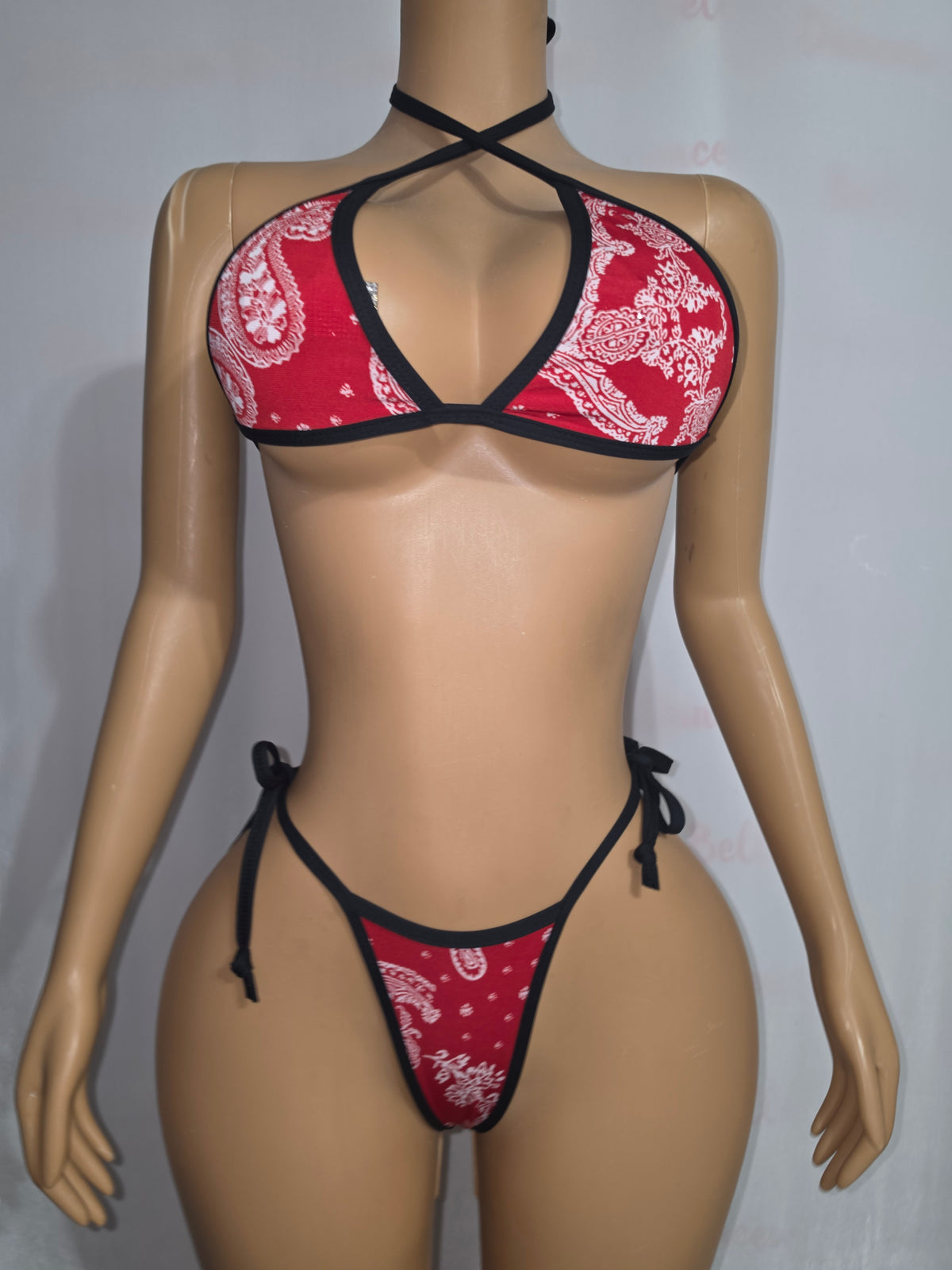 Bandana Print 2-Piece red