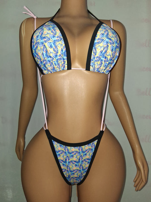 Butterfly Print 2-piece Medium