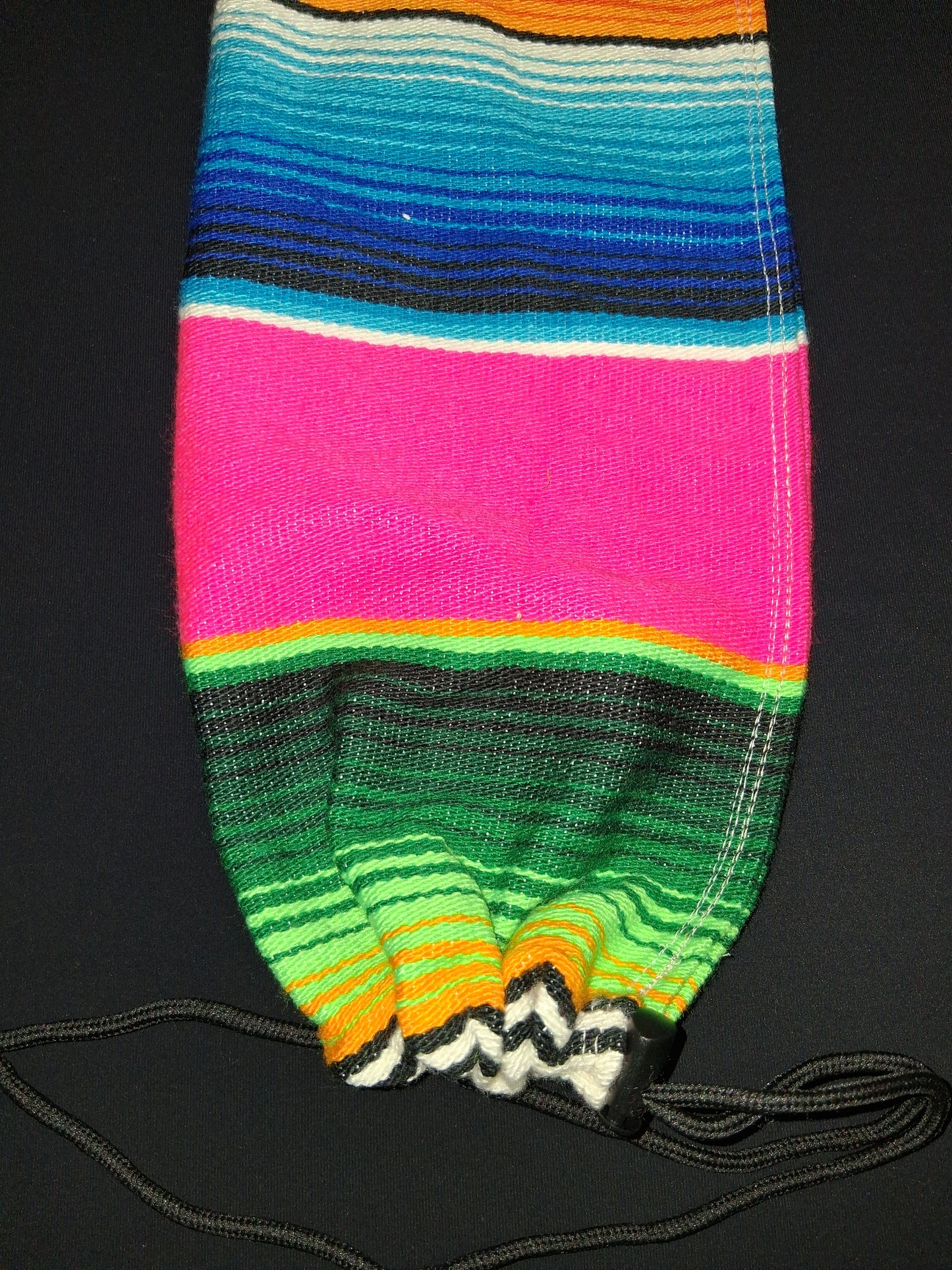 7ft Vibrant Serape Blanket Fishing Rod Cover