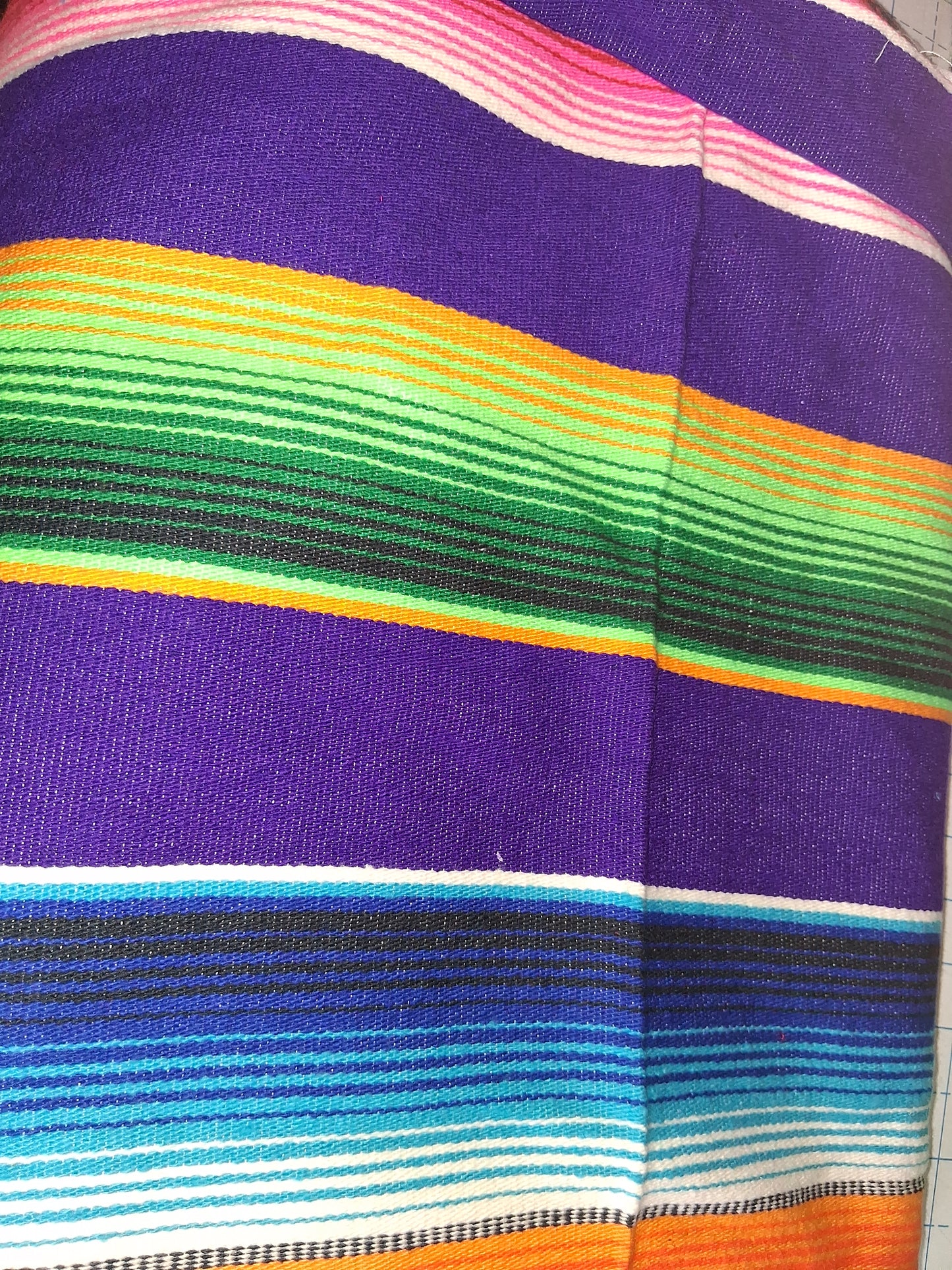 7ft Vibrant Serape Blanket Fishing Rod Cover