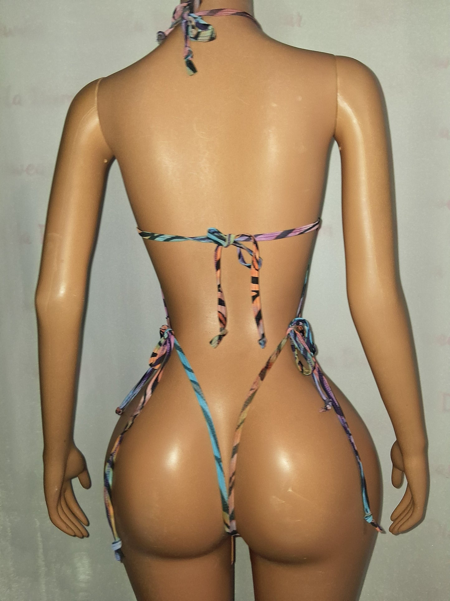 Animal Print Bodysuit Size Small