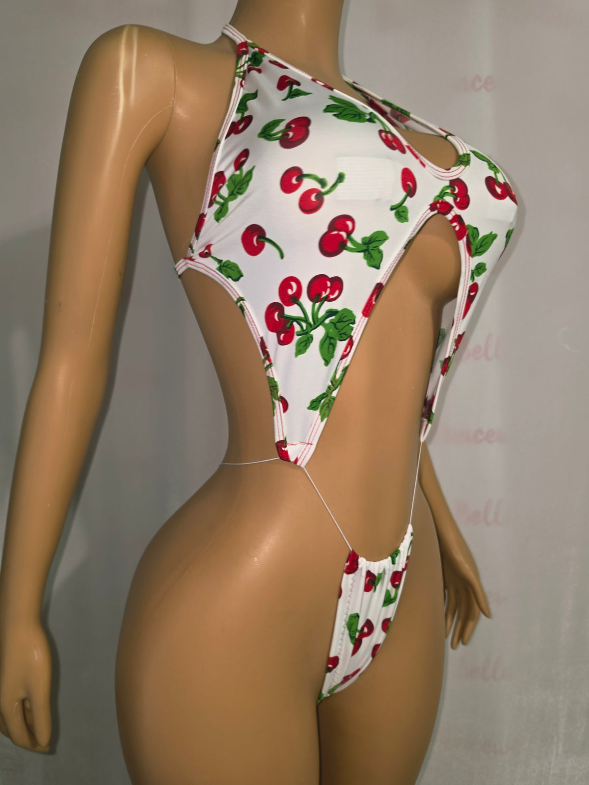 Cherry Print Sling Set Size OSFM