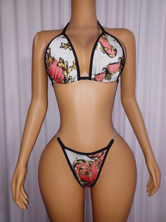 Royal  Micro thong  Set