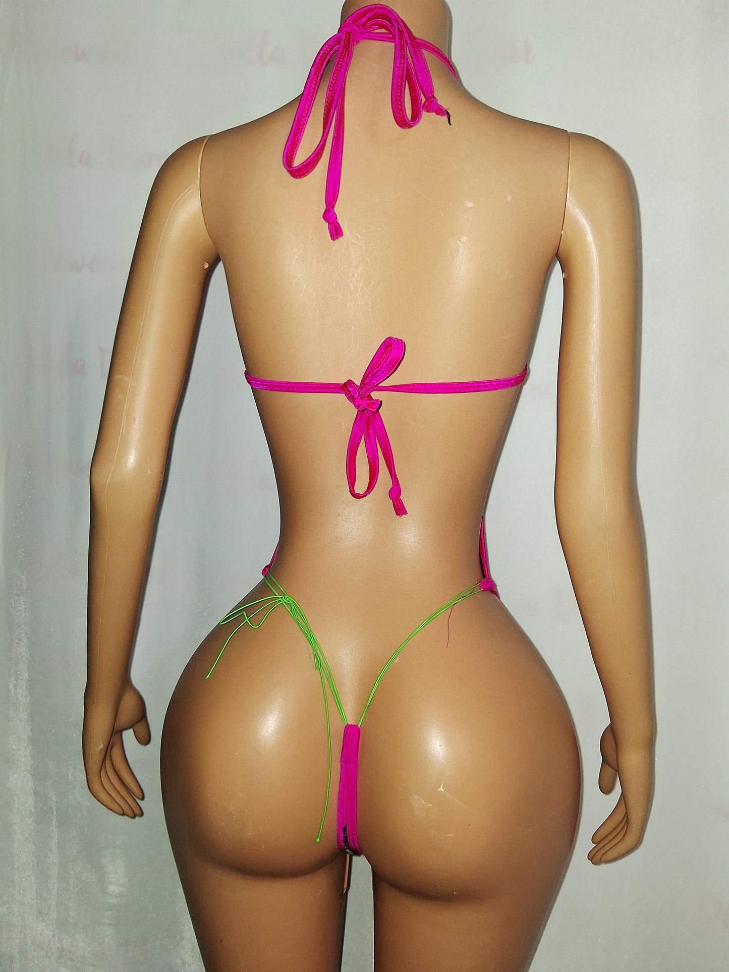 Green  Sequin Cutout Bodysuit size OSFM