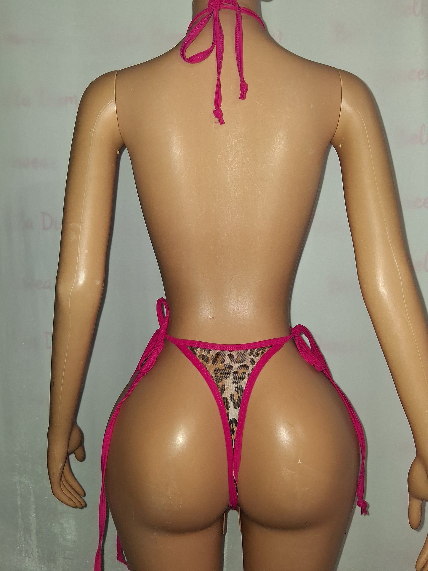 Sheer animal print Sling