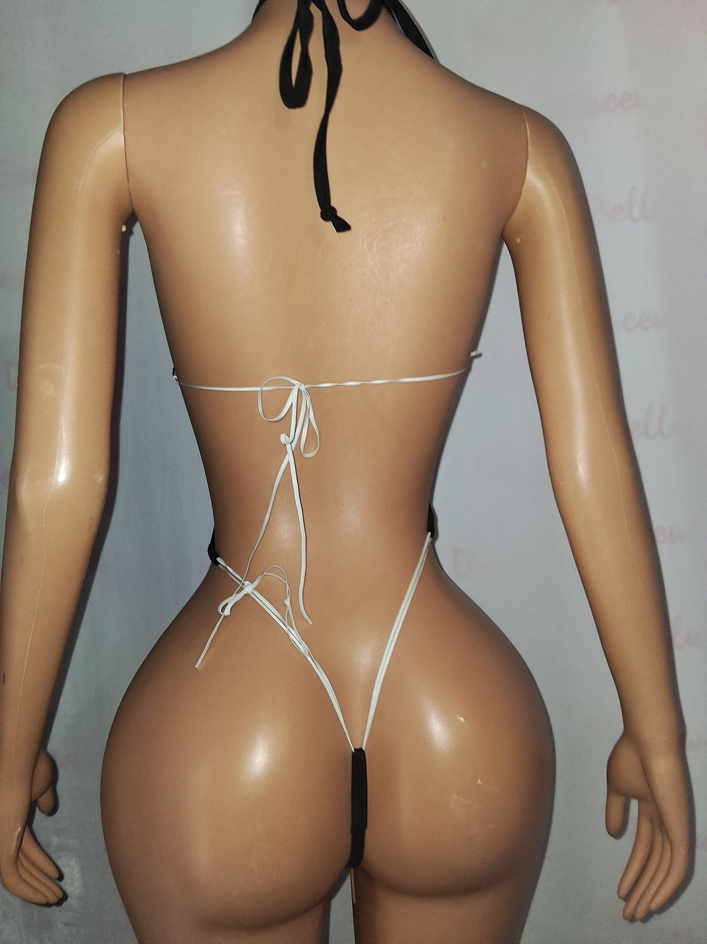 Money Print Cutout Bodysuit