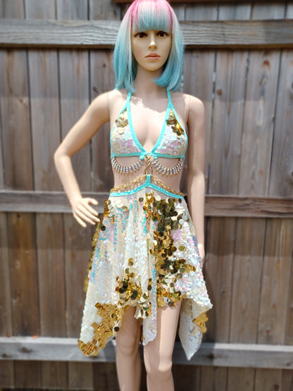 Sequin Festie-Dress