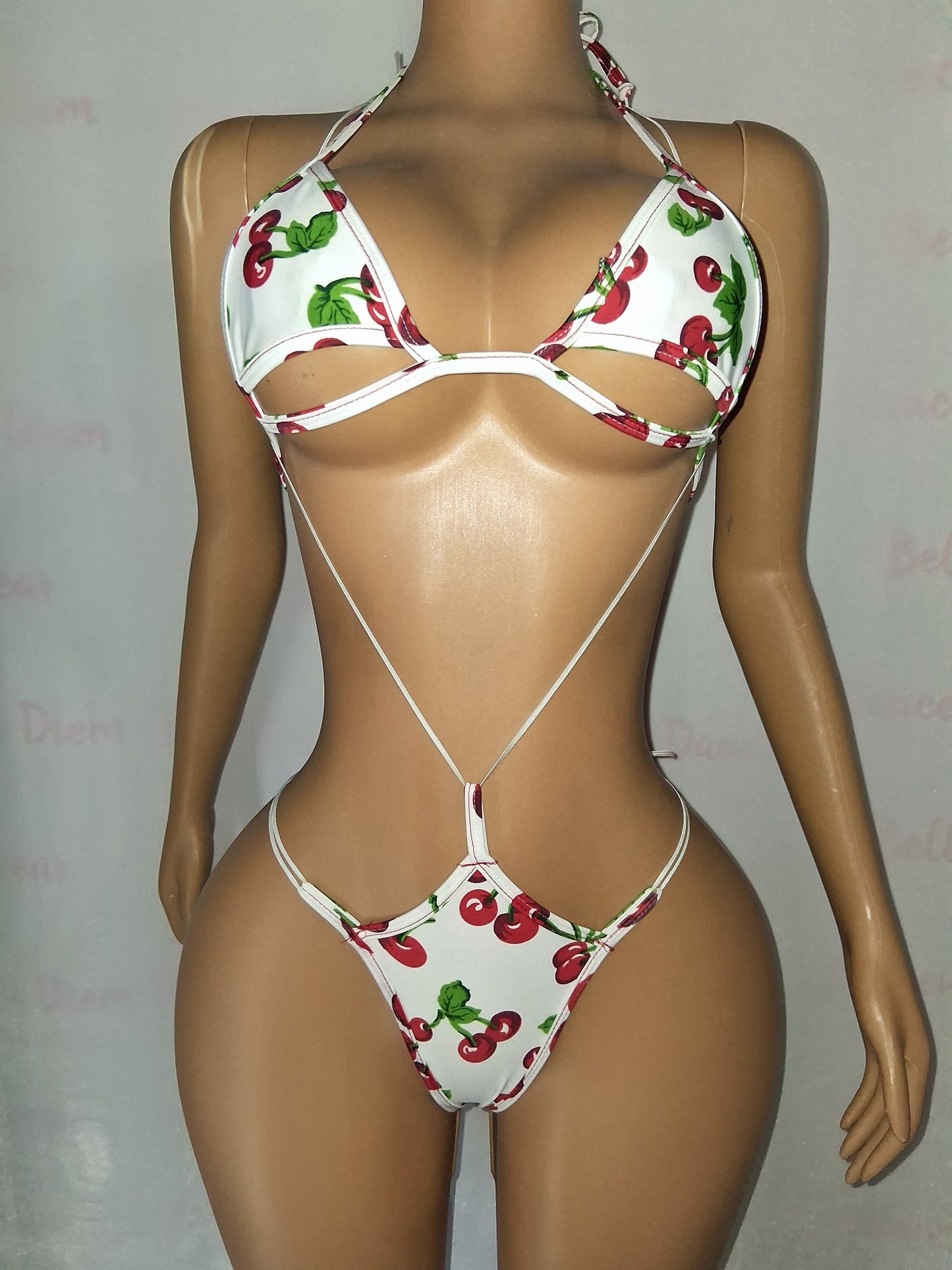 Cherry Print 2-piece small