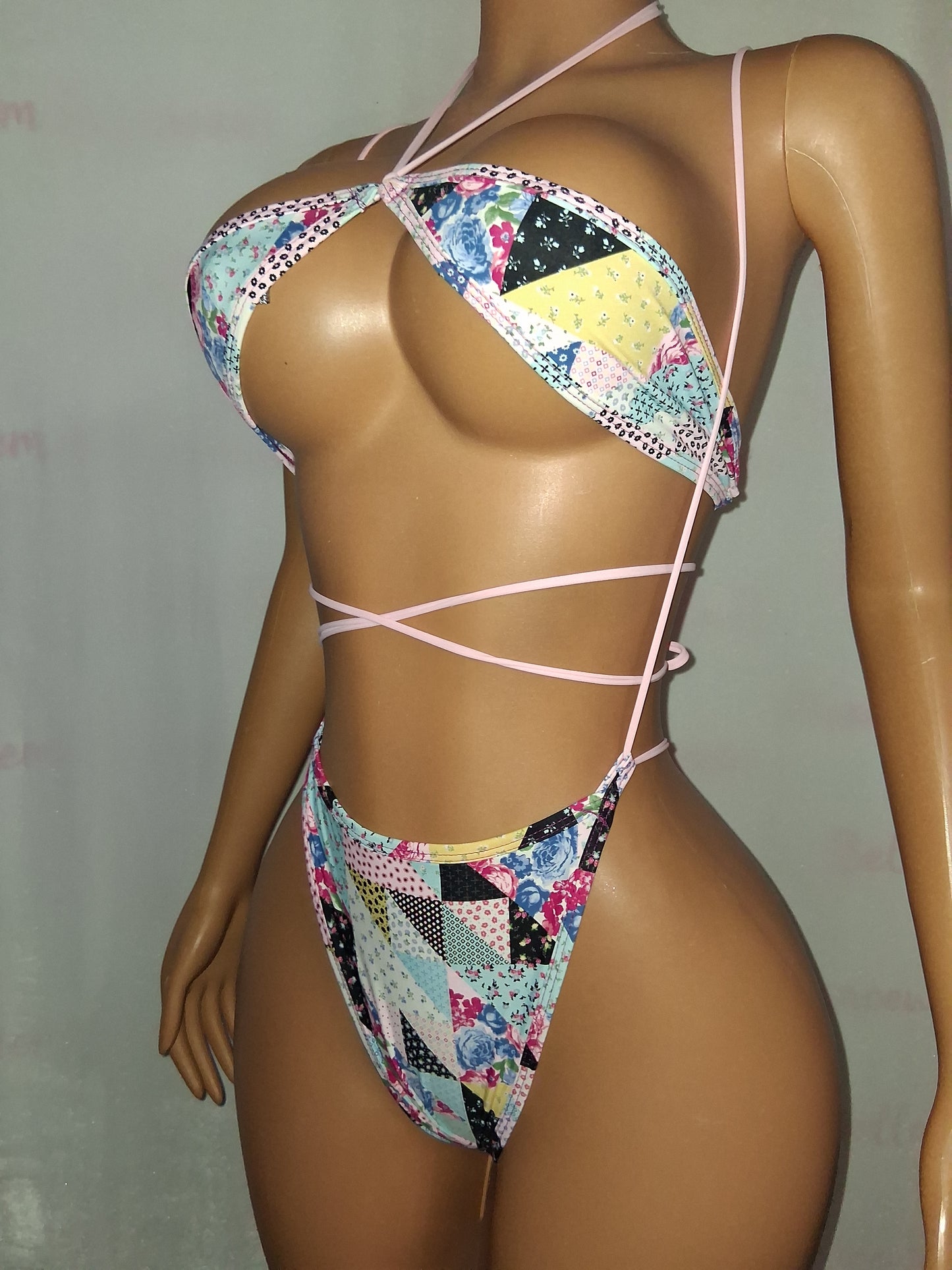 Patch Bandana Thong Set