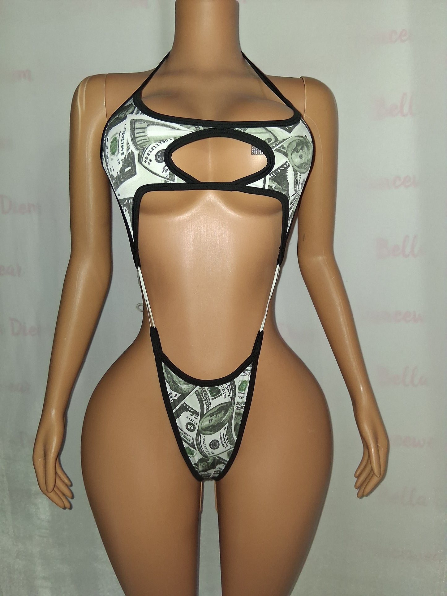 Money Print Star Sling