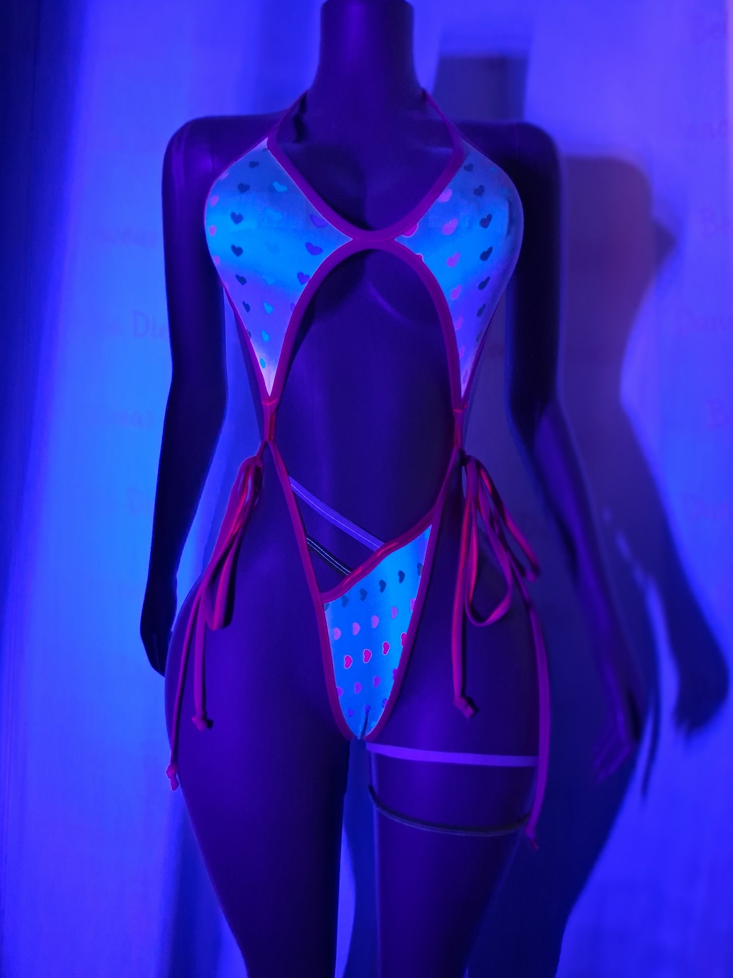 Pastel Heart Print Sling