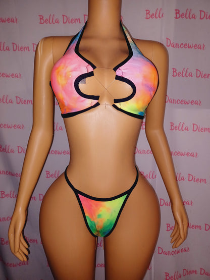 Tie dye cut out set