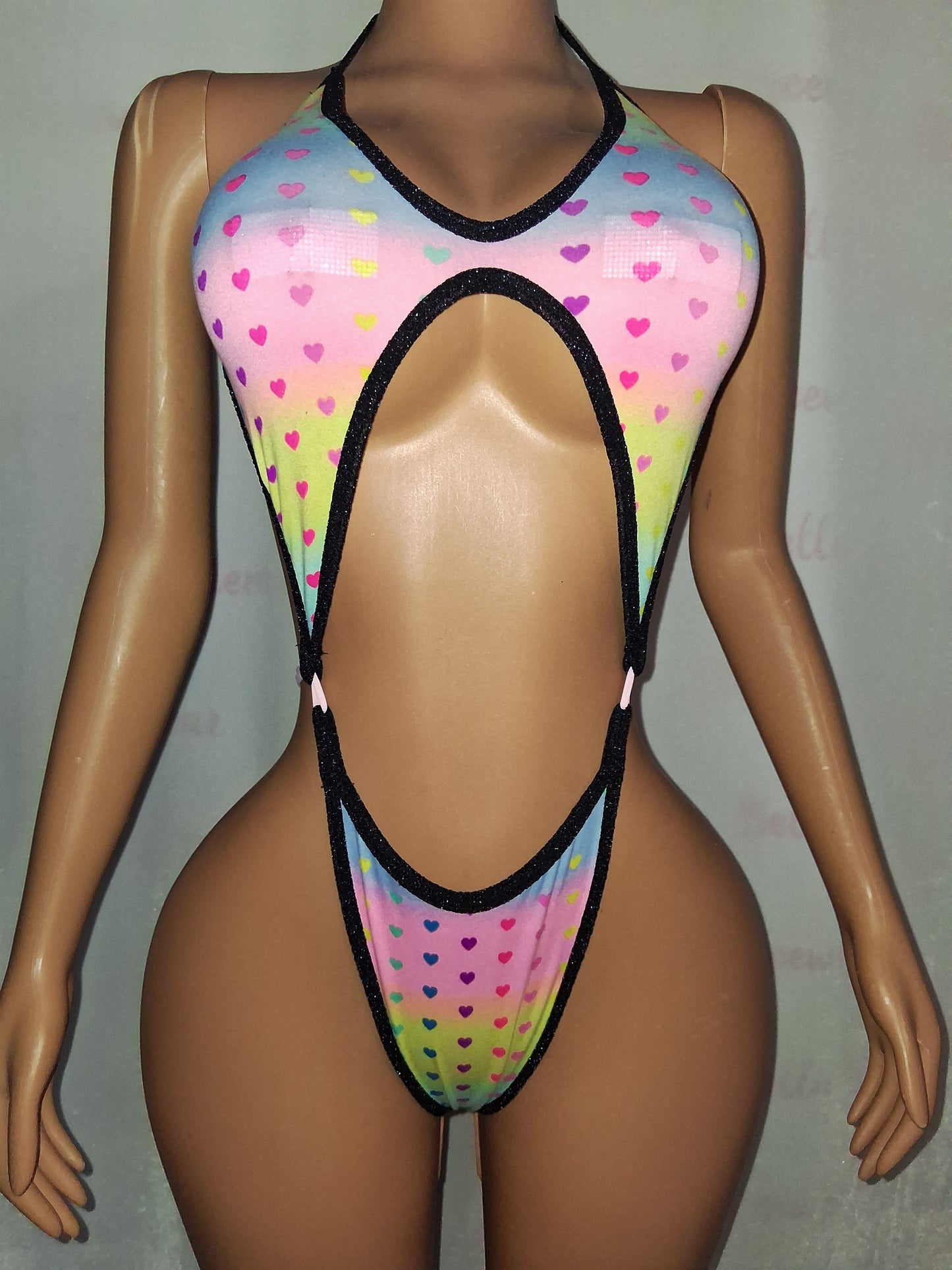 Heart Print Sling