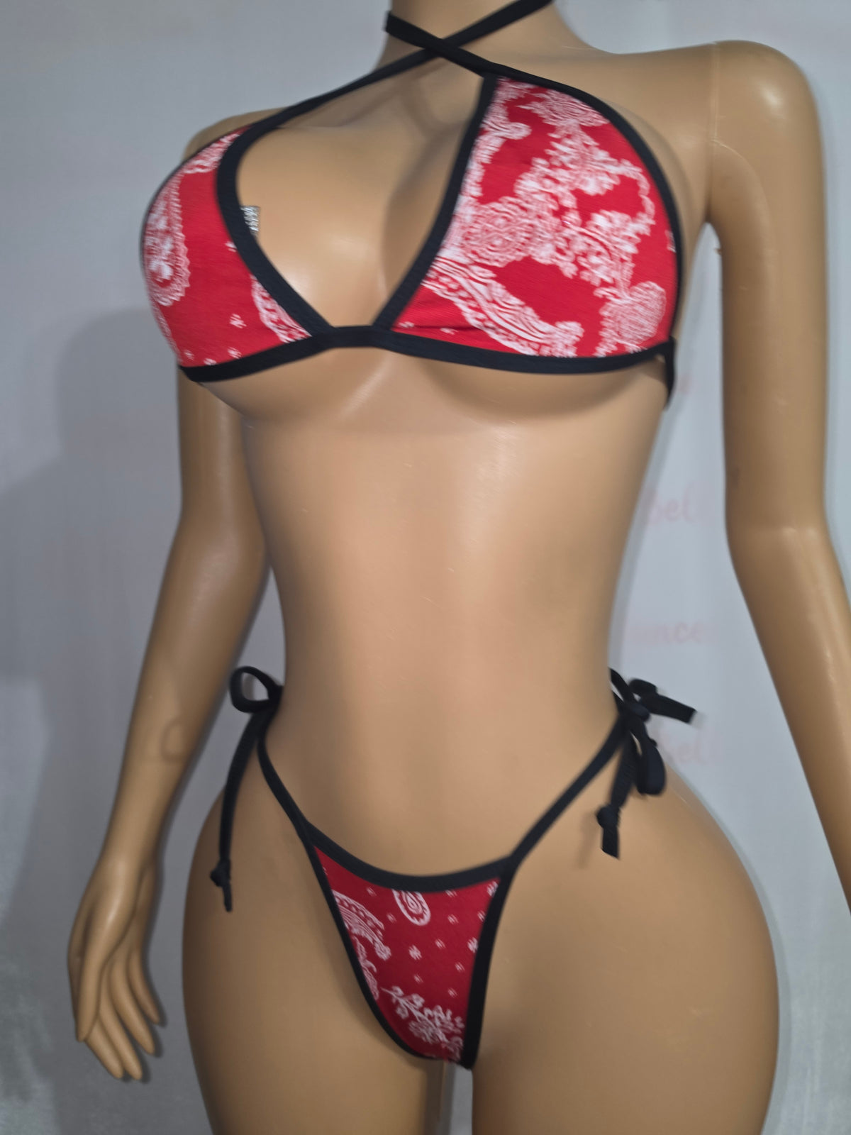 Bandana Print 2-Piece red